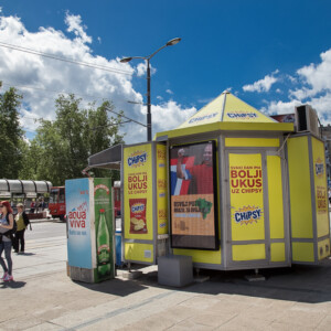 Beograd-Zvezdara, Ruzveltova, OUTDOOR led bilbordi kiosk